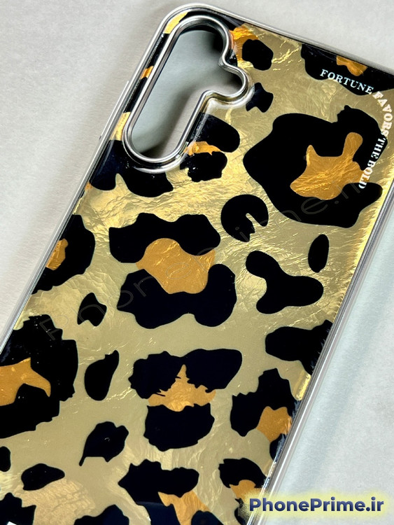 قاب سامسونگ A15 طرح پلنگی طلایی
