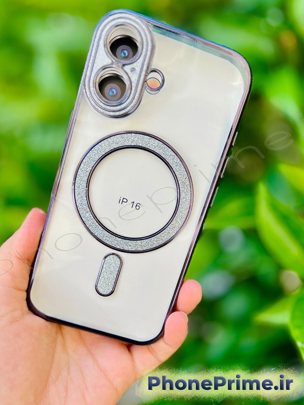 قاب آیفون ۱۶ نرمال مدل شاین مجلسی PRO SHINE فروشگاه فون پرایم