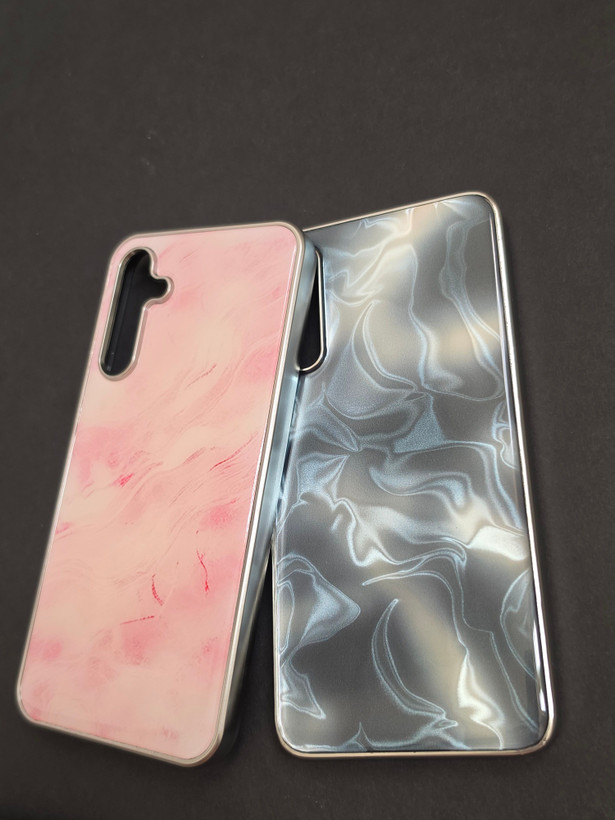 قاب سامسونگ گلکسی S24 FE Galaxy S24 FE طرح ابروبادی هولوگرامی آینهای در ۴ رنگ و طرح